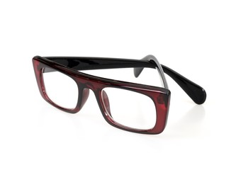 Glasses isolated on white background for applying on a portrait