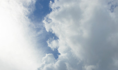 Beautiful storm sky with clouds, apocalypse like