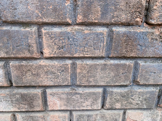 old brick wall for texture background