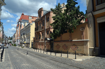Historical area. Exterior.  Kiev,Ukraine