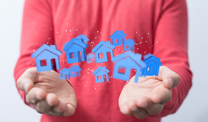 using futuristic interface of smart home automation iot