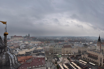 Obraz premium cracovia panoramica