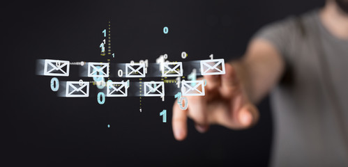 Mail Communication Connection message to mailing