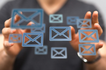 Mail Communication Connection message to mailing