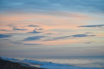 Fototapeta na wymiar beach dawn