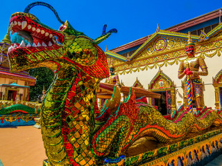 Wat Chayamangkalaram, Thai Buddhist Temple in Penang, Malaysia