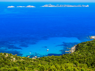 Amazing view in Costa Rei, Sardinia, Italy
