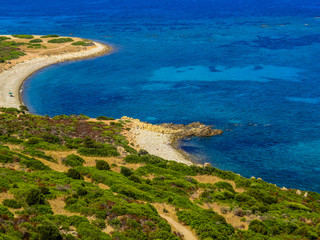 Amazing view in Costa Rei, Sardinia, Italy