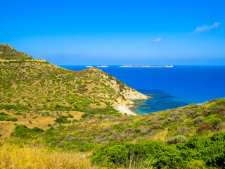 Amazing view in Costa Rei, Sardinia, Italy
