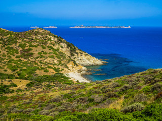 Amazing view in Costa Rei, Sardinia, Italy