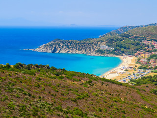 Amazing beach in Costa Rei, Sardinia, Italy