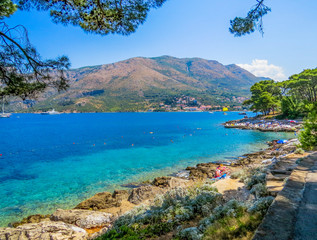 Naklejka premium View of Cavtat, Croatia