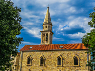 Saint Ivan Church in Budva, Montenegro