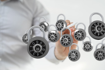 security data code digital concept