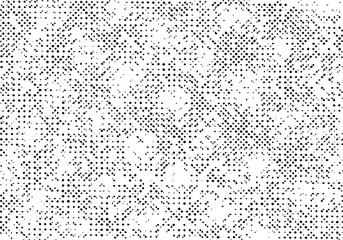 Grunge texture background, Old pattern overlay vector, Black halftone scratch design