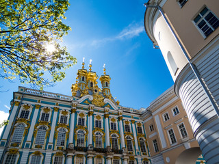 Catherine Palace in Pushkin, St. Petersburg, Russia