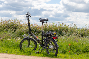e-bike in the park