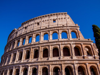 The Colosseum in Rome, Italy