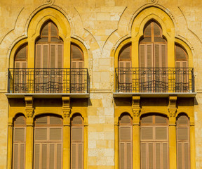 Fototapeta premium Libańska architektura w Bejrucie, Liban