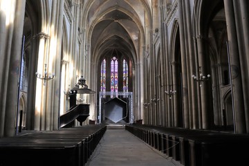 Ville de Metz - Basilique Saint Vincent - Moselle - Lorraine - France