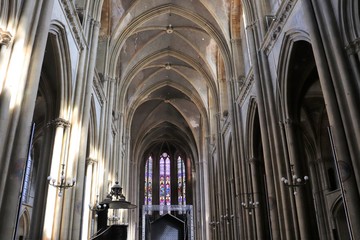 Ville de Metz - Basilique Saint Vincent - Moselle - Lorraine - France