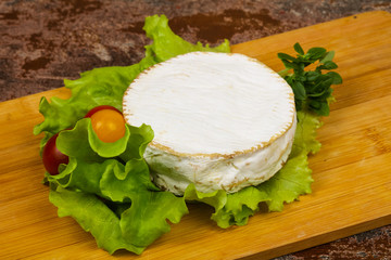 Delicous camembert cheese