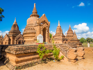 Fototapeta premium Khaymingha Pagoda Complex in Bagan, Myanmar