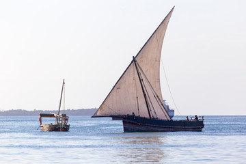 Fototapeta premium traditional transport dhow