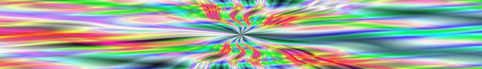 Digital Art, panoramic abstract three-dimensional objects with soft lighting, Germany