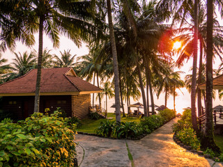Tropical resort in Phu Quoc, Vietnam 