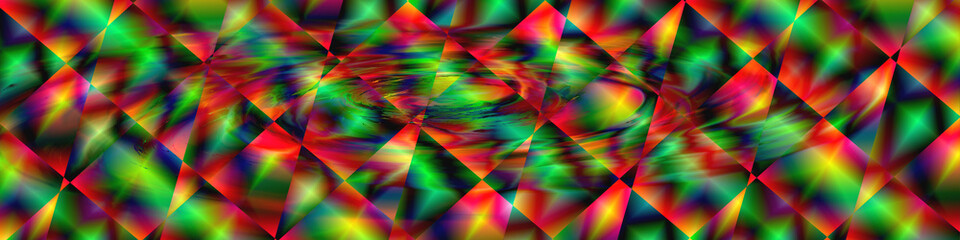 Digital Art, panoramic abstract three-dimensional objects with soft lighting, Germany