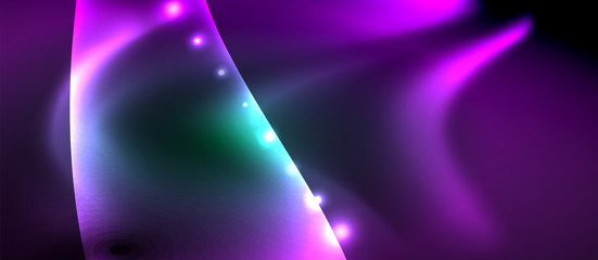 Glowing shiny light abstract background