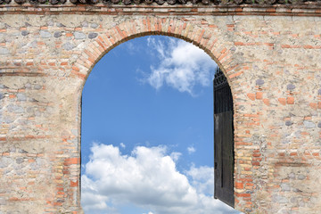 The entrance to paradise