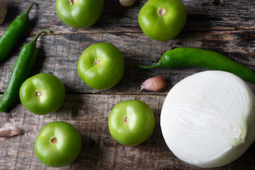 Mexican green sauce ingredients