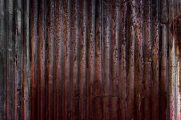 Old  zinc rust textured for background,Retro for background