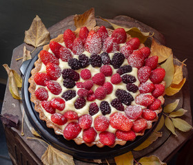 Tarta de frutillas