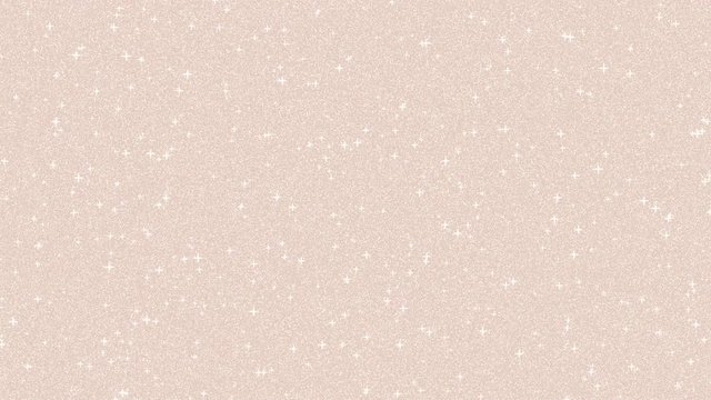 4K Beautiful beige glitter background and sparkles animation.