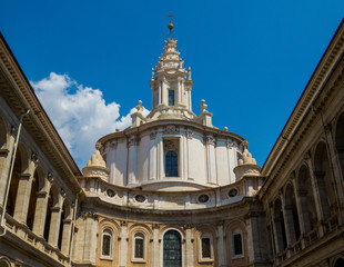 Obraz premium Sant'Ivo alla Sapienza Church in Rome, Italy