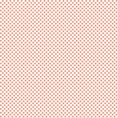 White abstract background with red polka dots. Trendy geometric pattern for fashion, fabric, textile, cover, surface, print. Wonderful ideas for scrapbook, decoupage, clothes, design