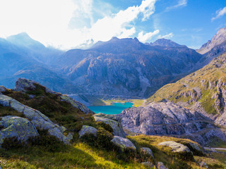 Cornisello Lakes (Italian: Laghi di Cornisello), Trentino-Alto Adige, Brenta Dolomites, north Italy