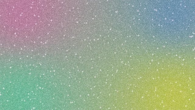 4K Beautiful glitter background and sparkles animation.