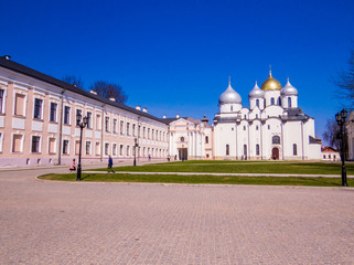 Fototapeta na wymiar Saint Sophia Cathedral, Veliky Novgorod, Russia
