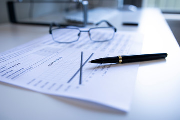 Sales Reports and with Charts and Tables in an Office Environment