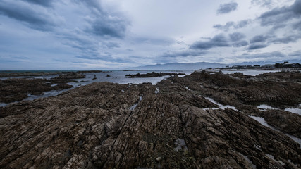 Beach at Kaikoura, New Zealand