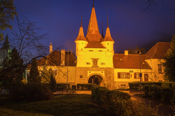 Fototapeta na wymiar Catherine Gate in Brasov
