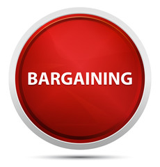 Bargaining Promo Red Round Button