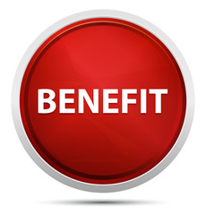Benefit Promo Red Round Button