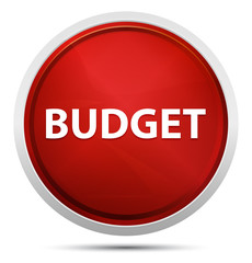 Budget Promo Red Round Button