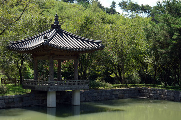 Naklejka premium Munheon Confucian Academy of South Korea
