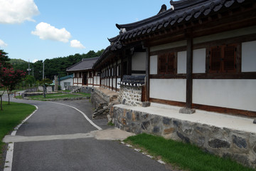 Fototapeta na wymiar Munheon Confucian Academy of South Korea